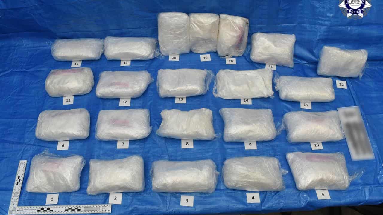 Meth seized after being found in mattresses.