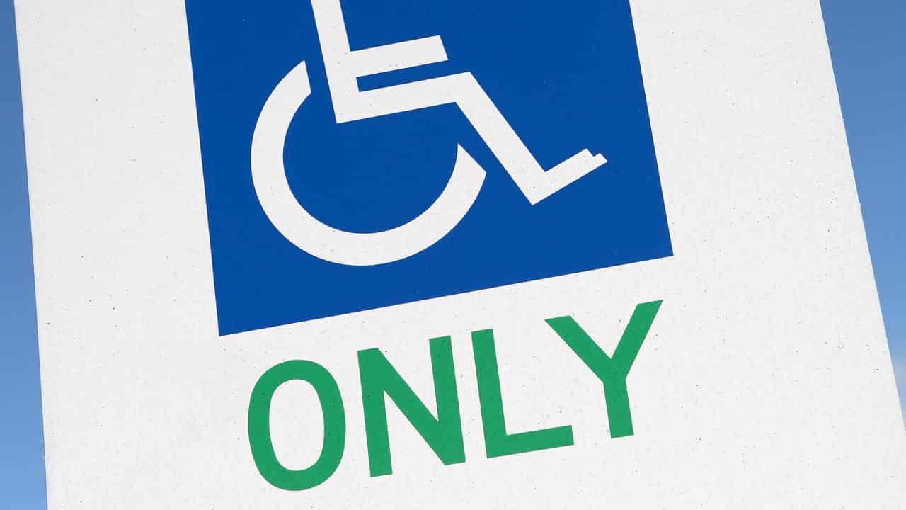 A disability sign (file image)