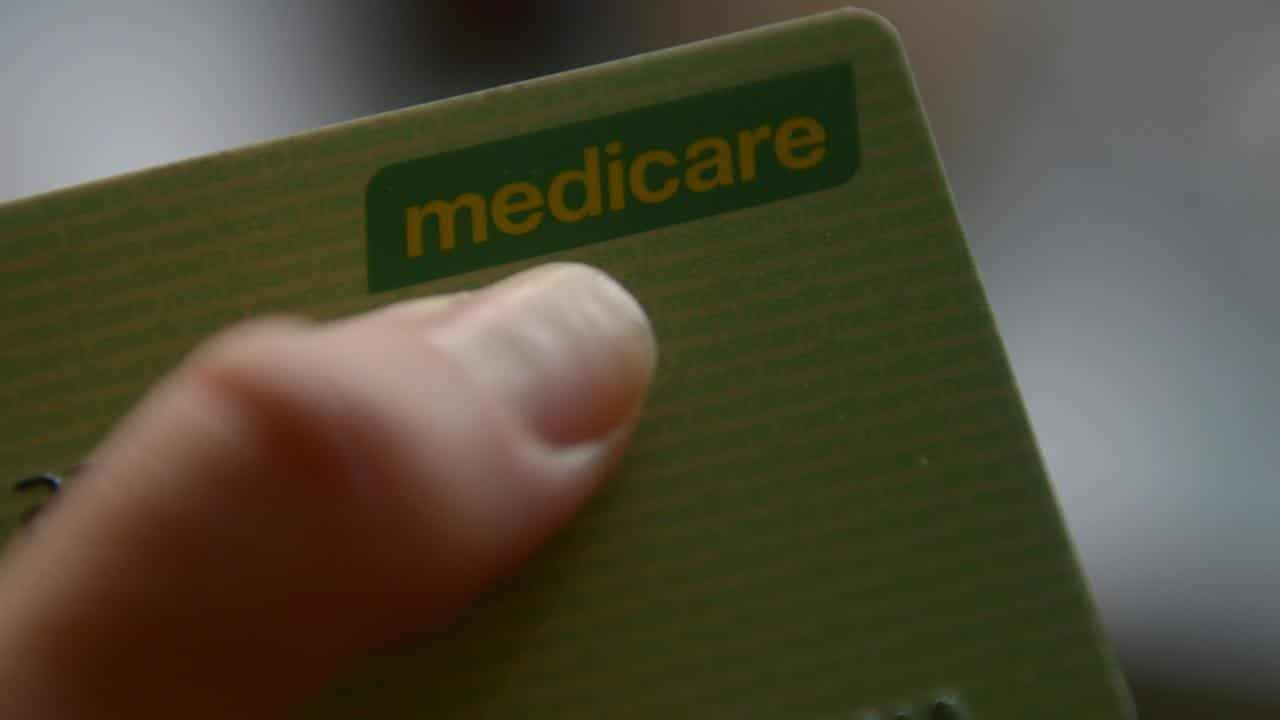 A Medicare card