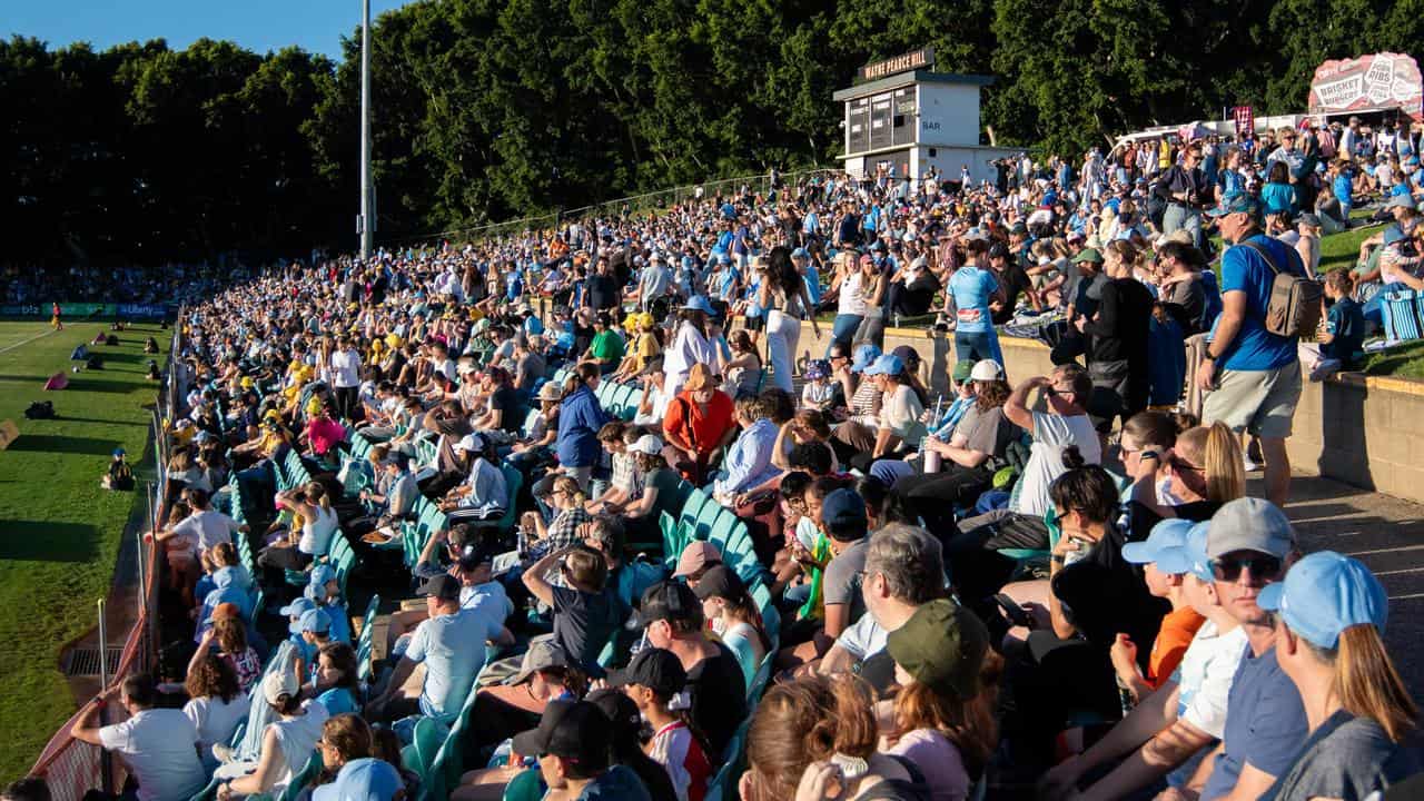 The Leichhardt Oval struggles to accommodate large crowds.