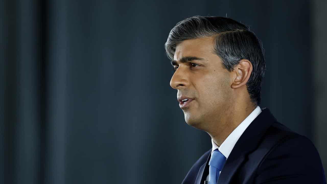 British Prime Minister Rishi Sunak