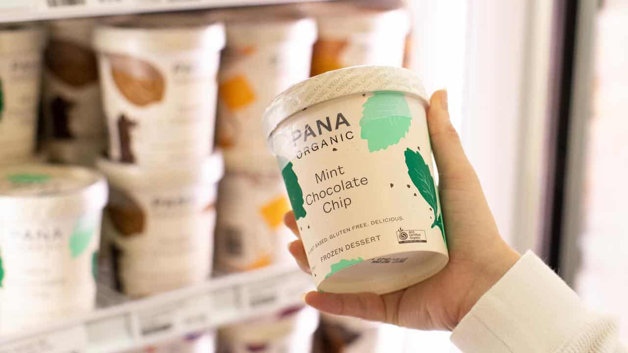 Australian Organic ice cream by Pana Organic