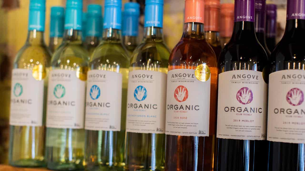 Australian organic wine by Angove