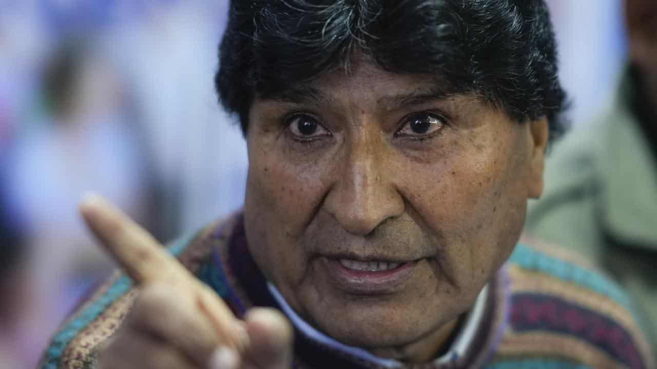 Evo Morales, former president of Bolivia 