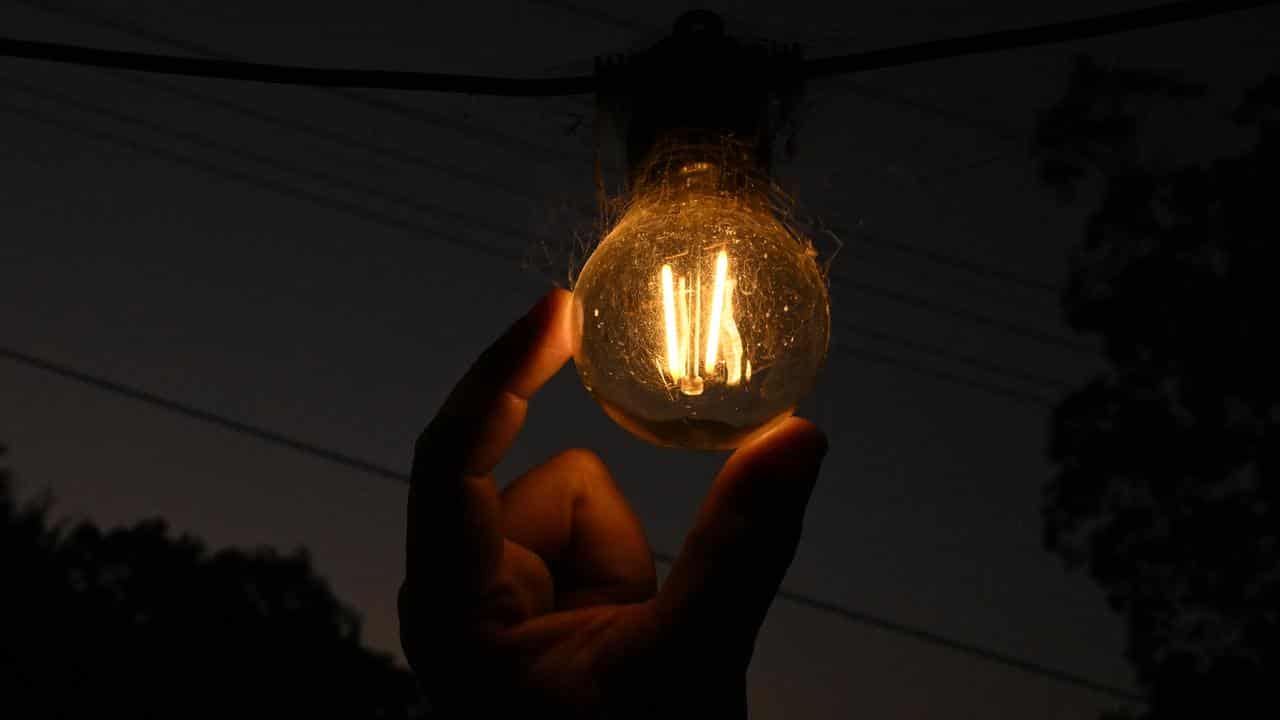 A light bulb (file image)