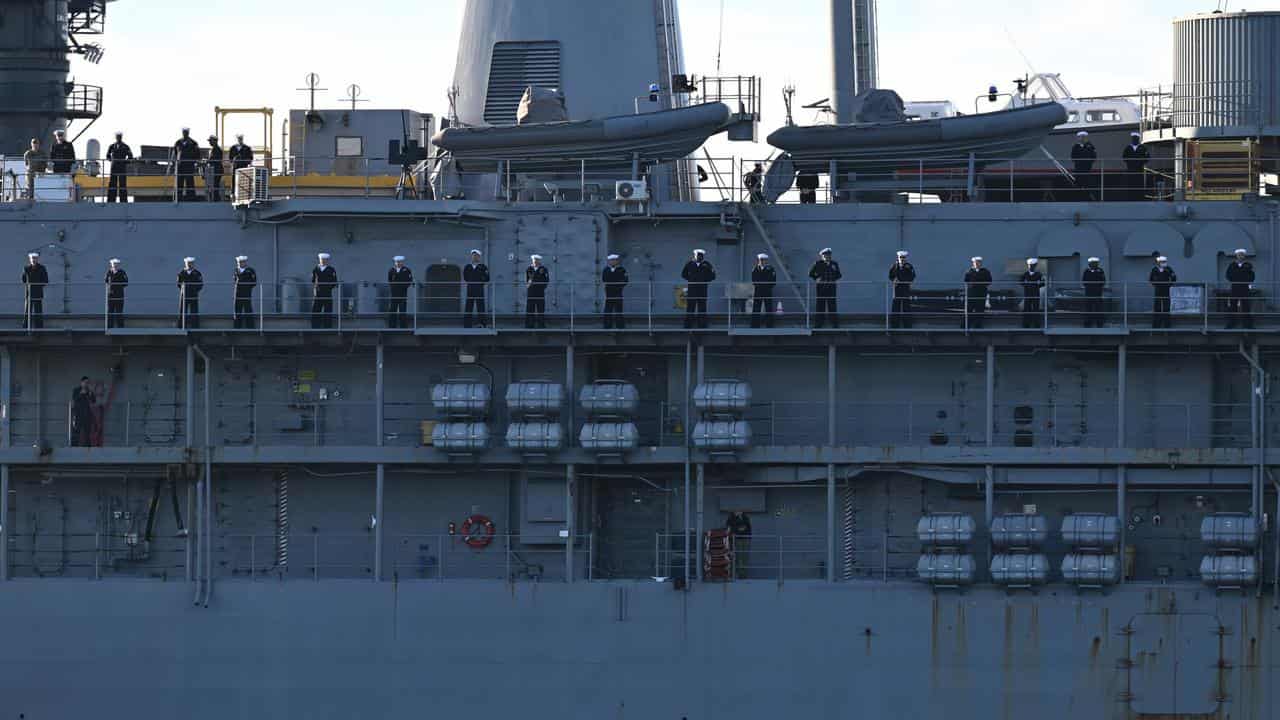 USS Emory in Sydney