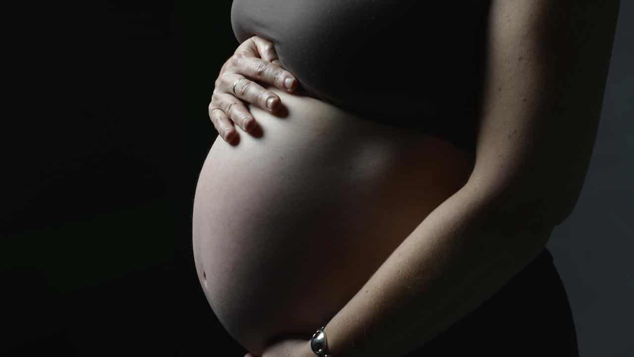 Pregnant woman (file image)