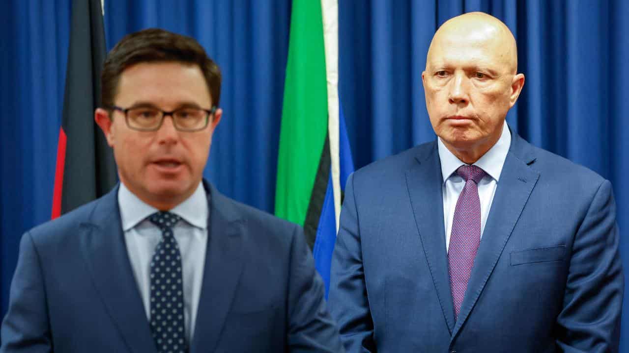 David Littleproud and Peter Dutton