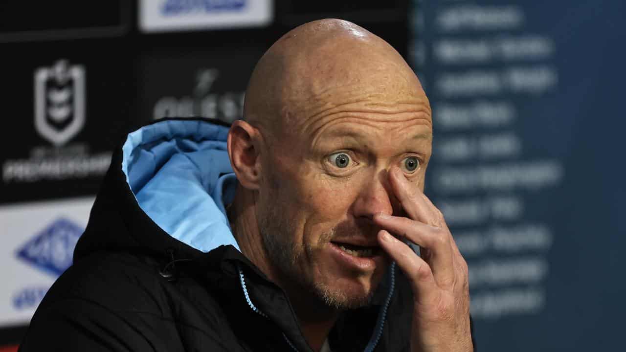 Sharks coach Craig Fitzgibbon.