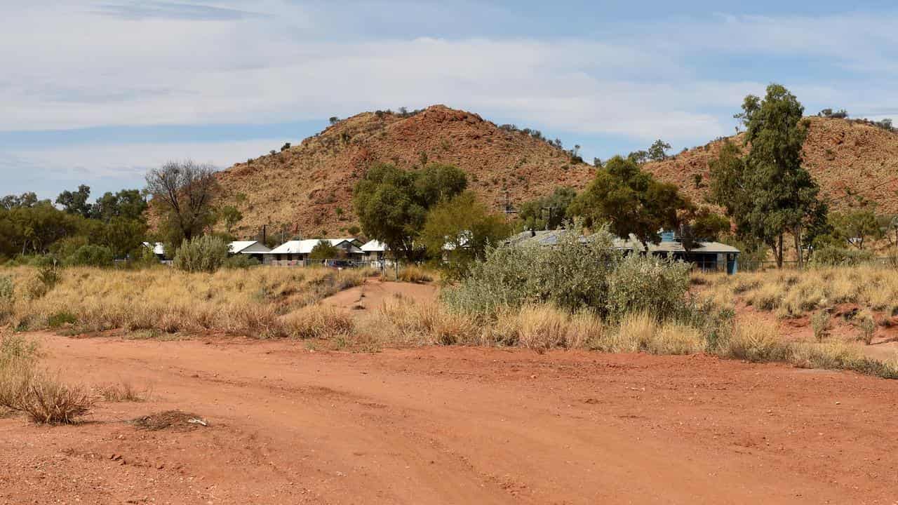 Town camp near Alice Springs