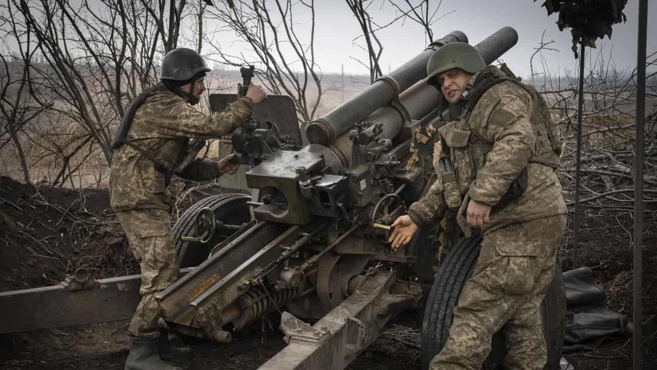 Ukrainian soldiers