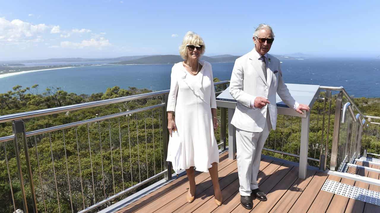 Charles and his wife Camilla