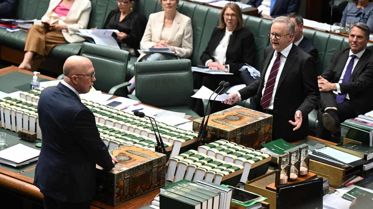 PM Anthony Albanese and Opposition Leader Peter Dutton