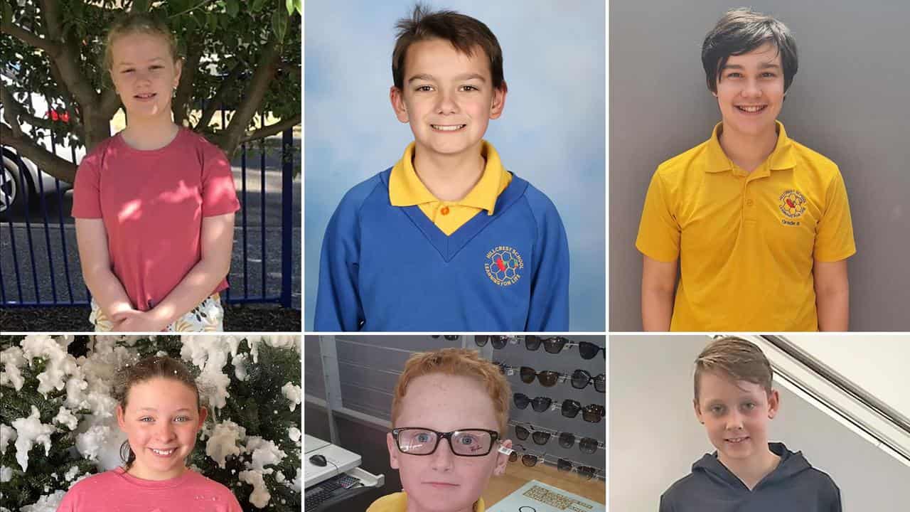 The six children who died in the jumping castle tragedy (file image)