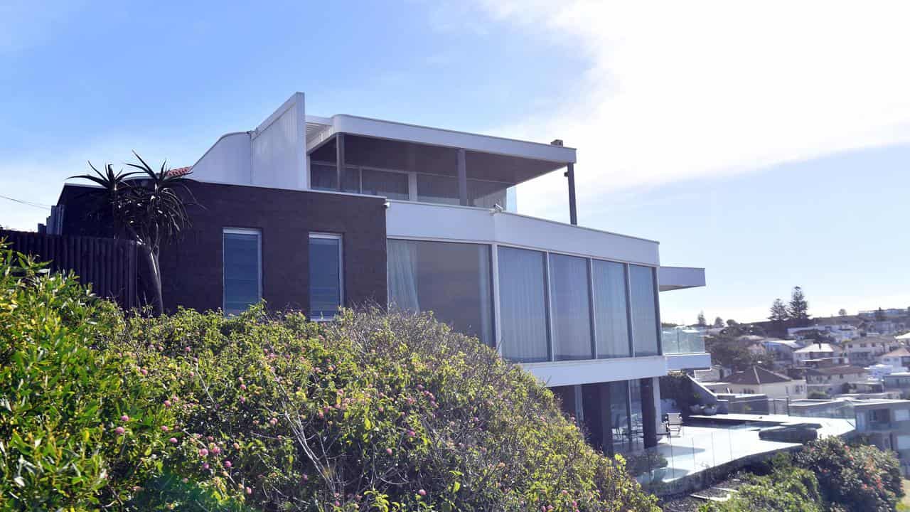 The house of John Ibrahim at Dover Heights, Sydney