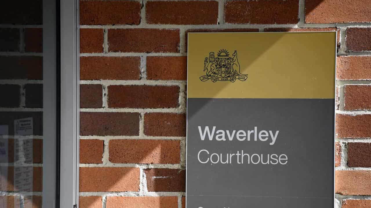 Signage at the Waverley Local Court (file image)