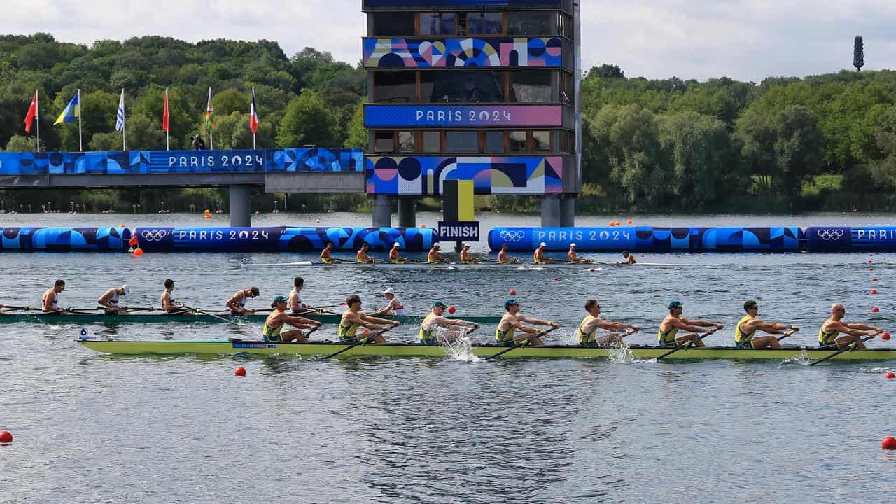 Australia's men's eight.