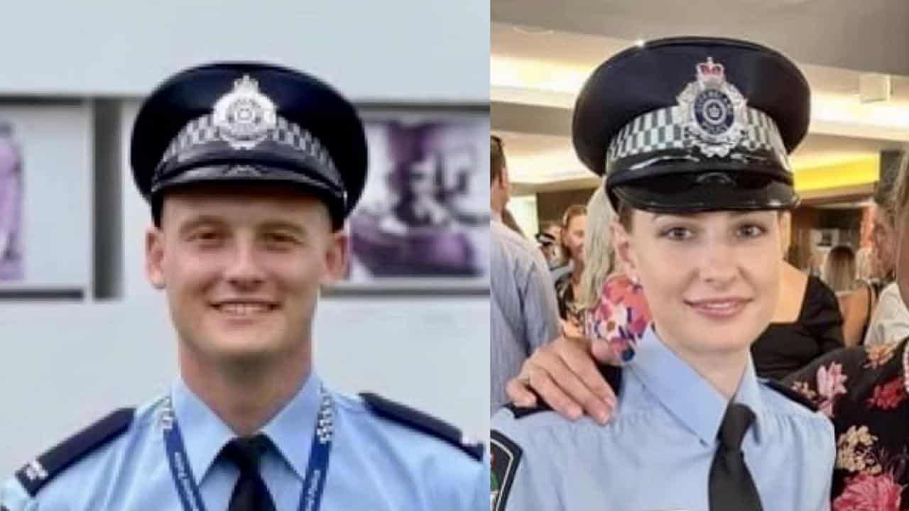 Constables Matthew Arnold and Rachel McCrow (file image)