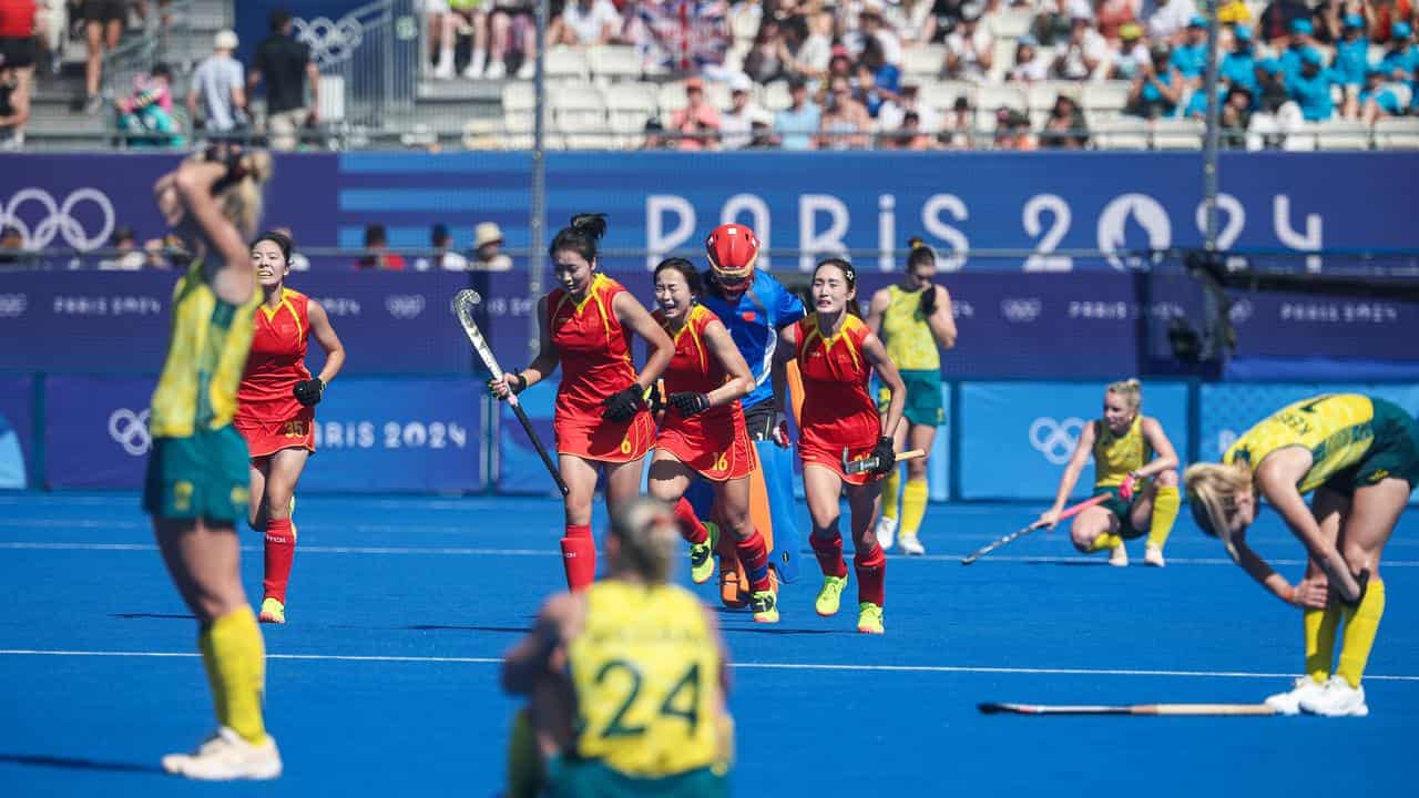 Australia v China hockey quarter-final