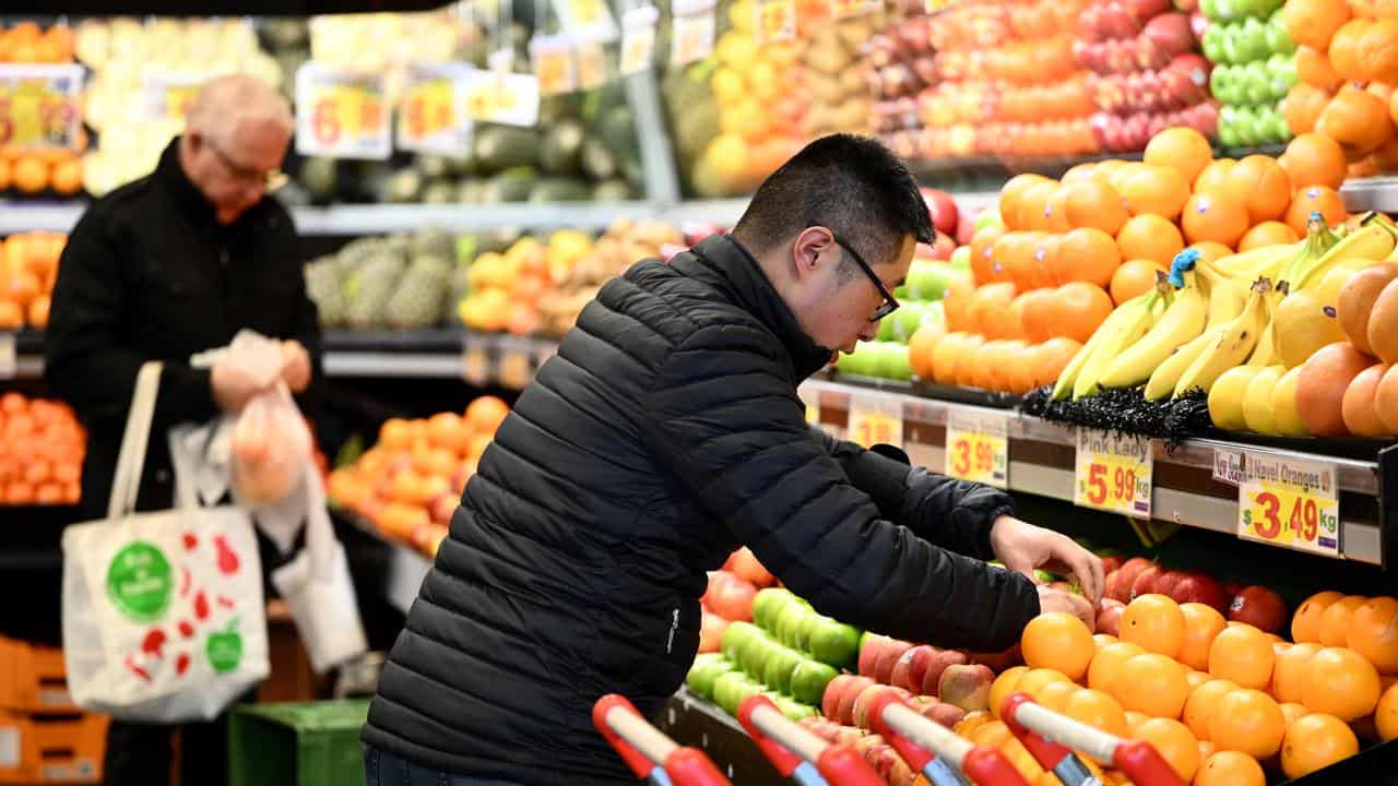 A fruit market in Melbourne