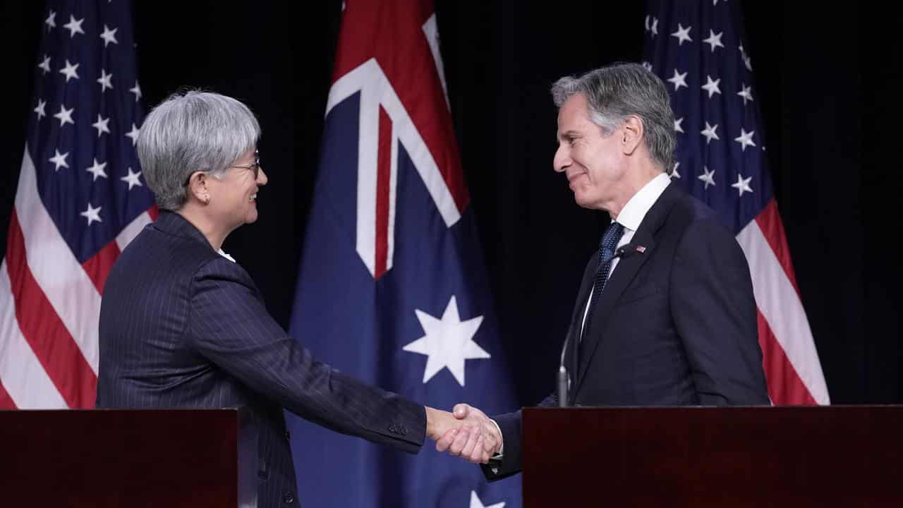 Antony Blinken,Penny Wong