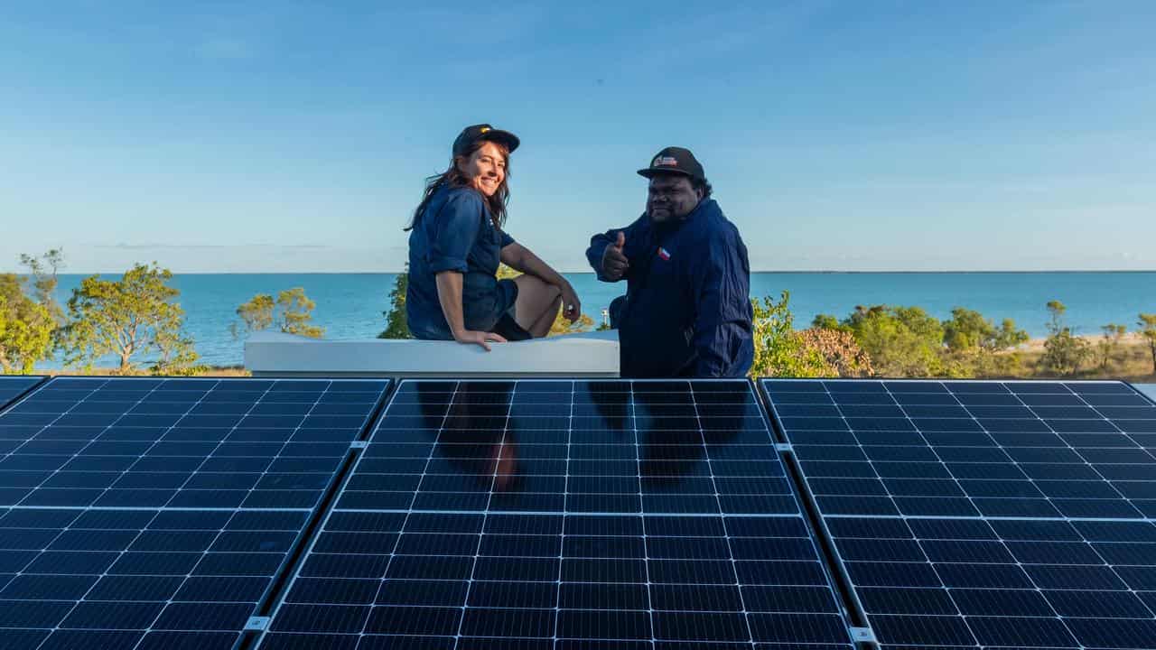 INDIGENOUS COMMUNITY SOLAR PANELS