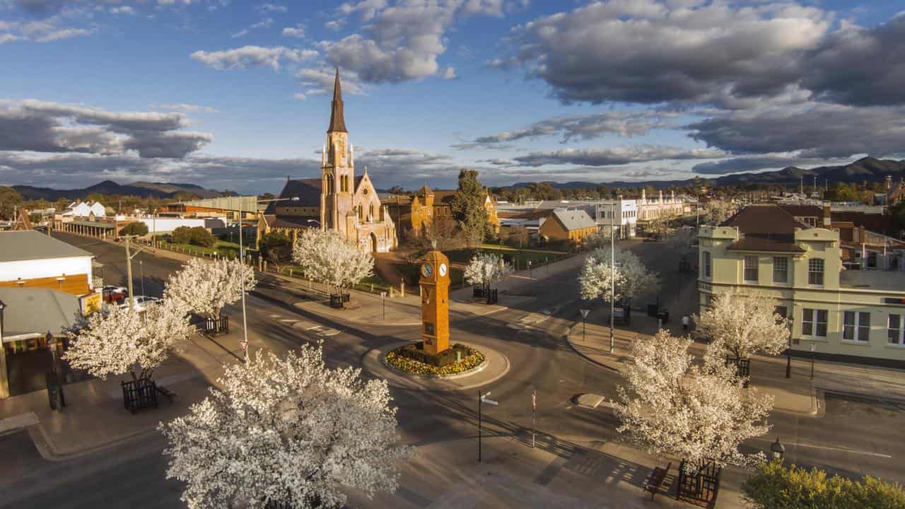 The central west NSW town of Mudgee