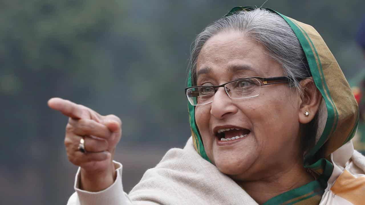 Bangladesh's former prime minister Sheikh Hasina