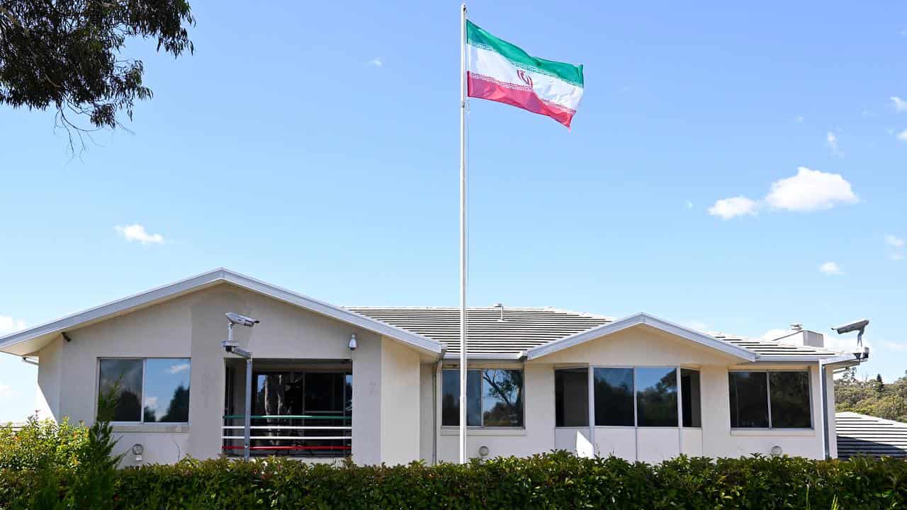 The Iranian Embassy in Canberra