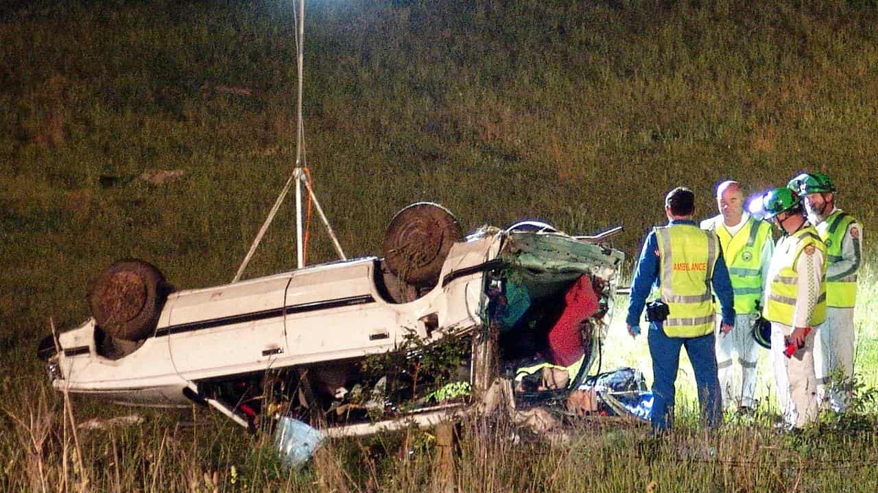 Crash scene at Sutton Forest (file image)