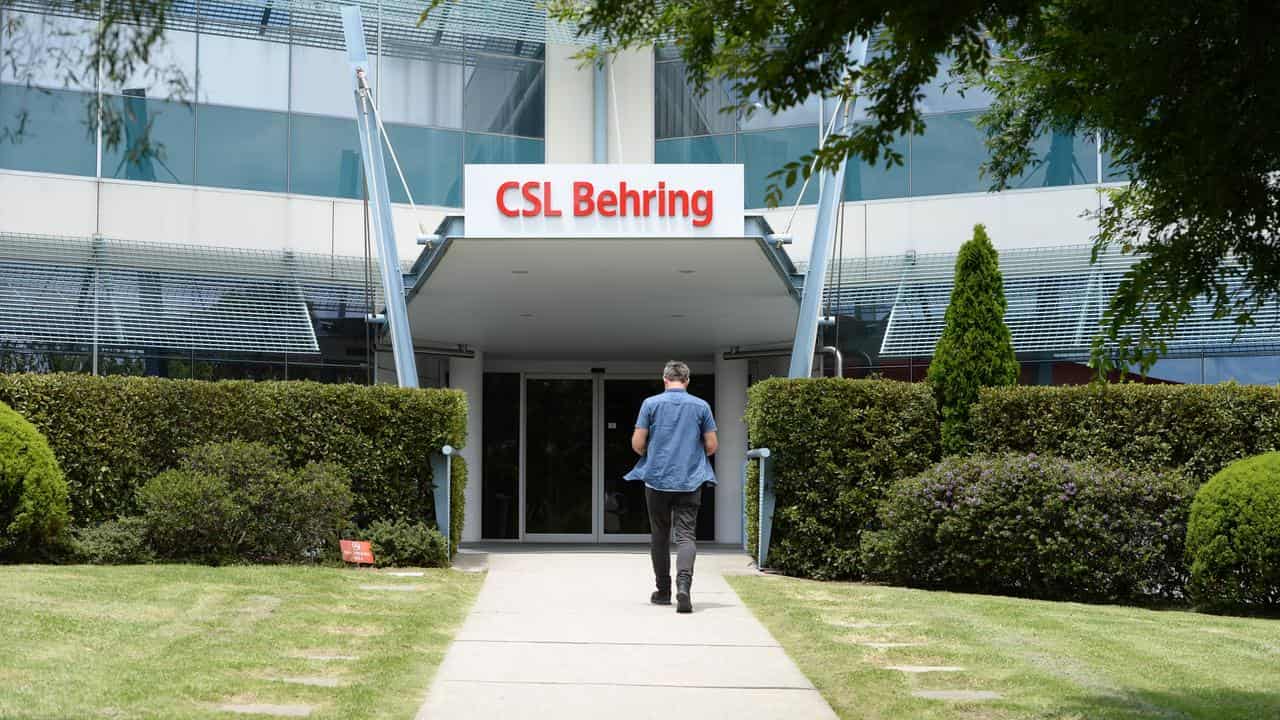 CSL Behring's manufacturing facility in Melbourne (file image)