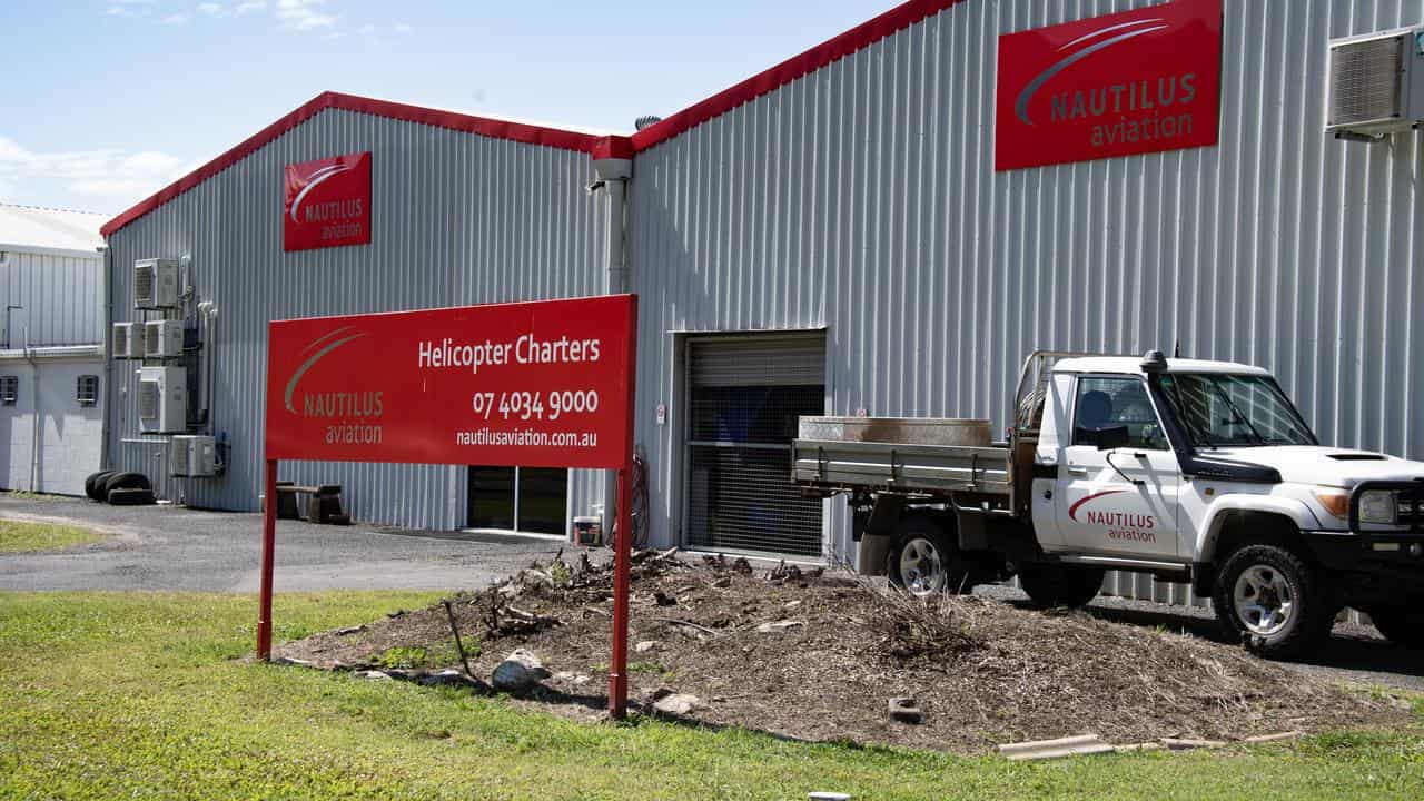 Nautilus Aviation base in Cairns