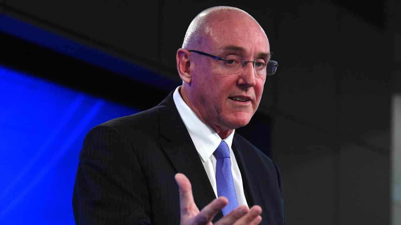 Barney Glover speaks to the National Press Club in 2016