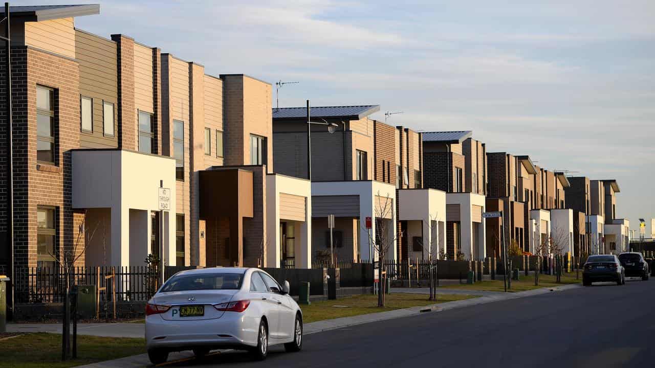 New residential housing in Sydney's west