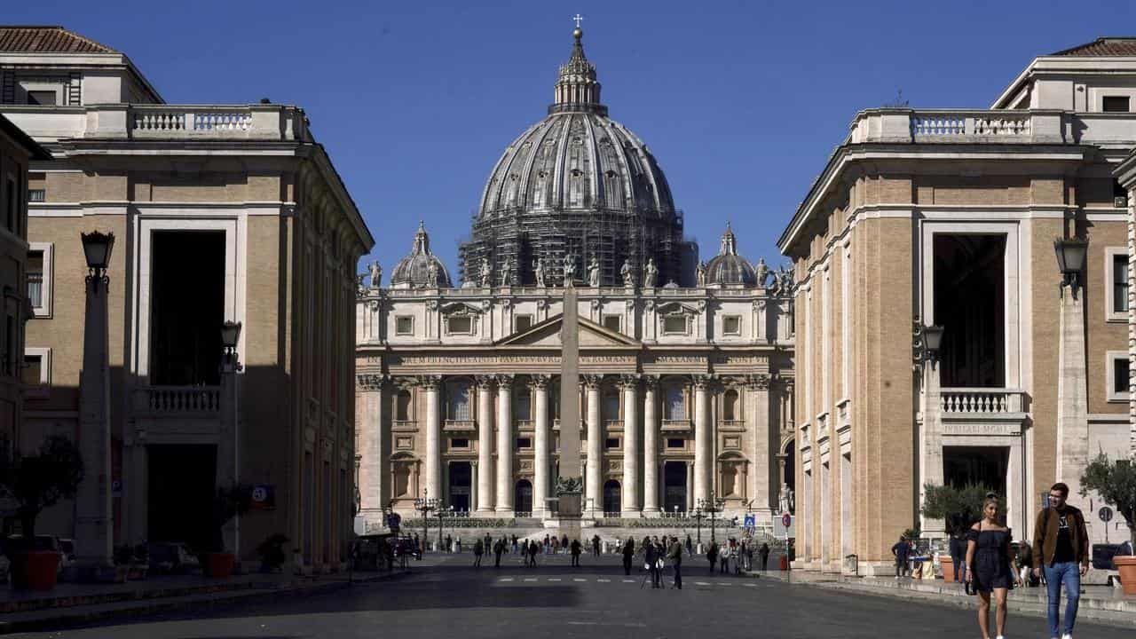 Exterior of St. Peter's Basilica at the Vatican