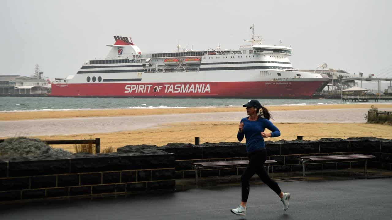 Spirit of Tasmania ferry.