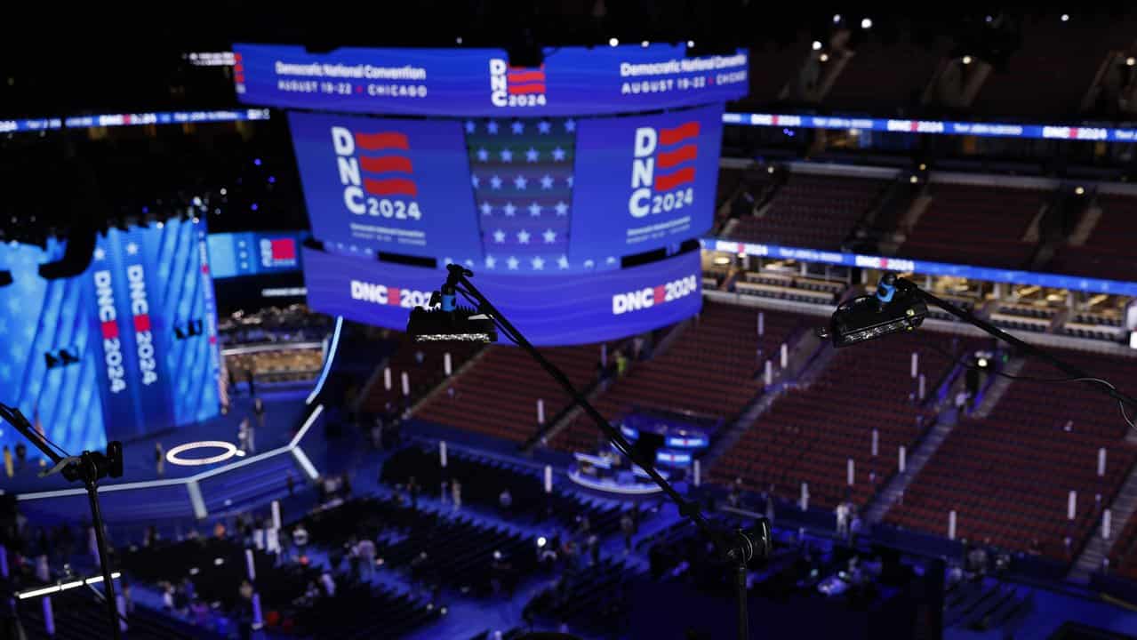 The Democratic National Convention in Chicago