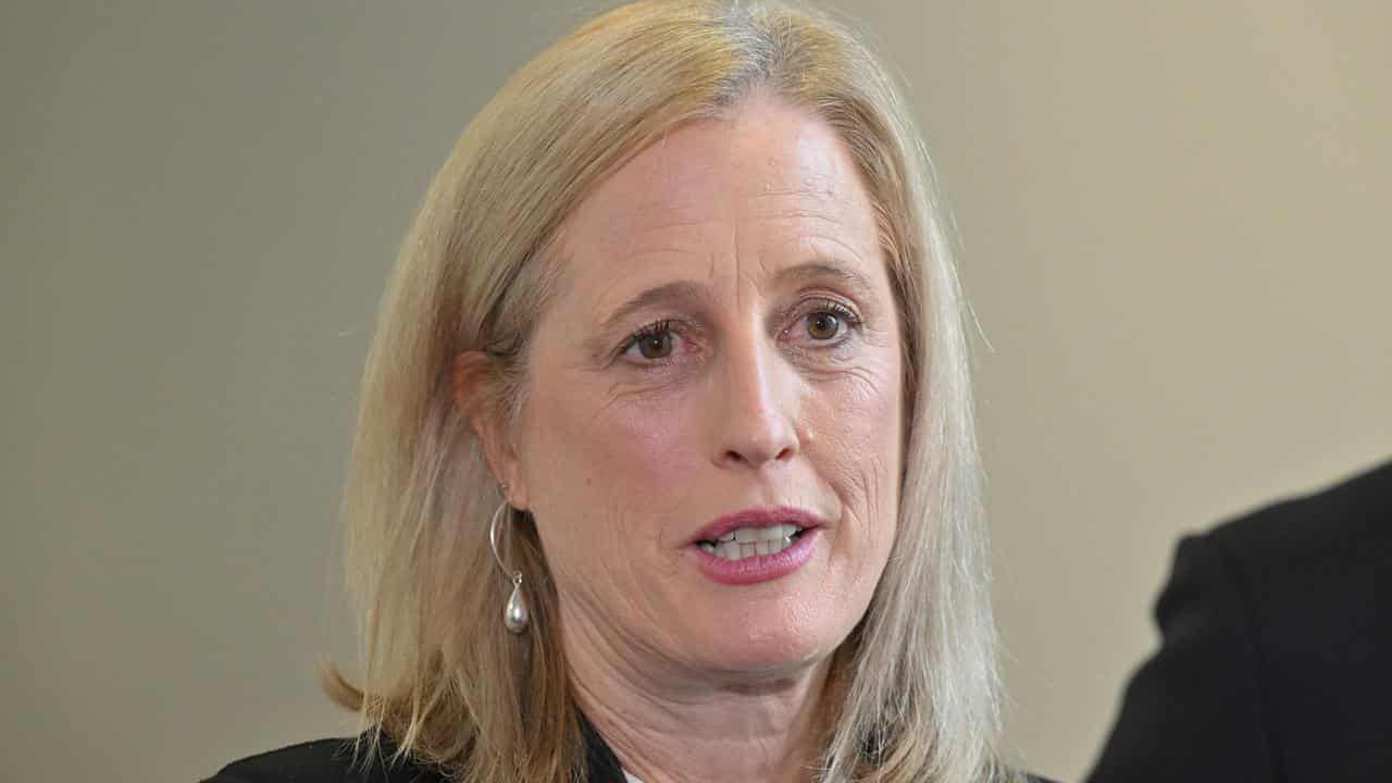 Minister for Finance Katy Gallagher