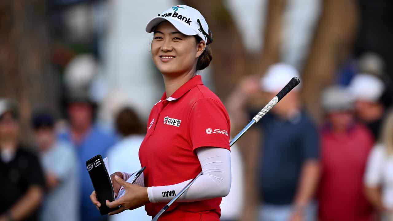 Australia's Minjee Lee.