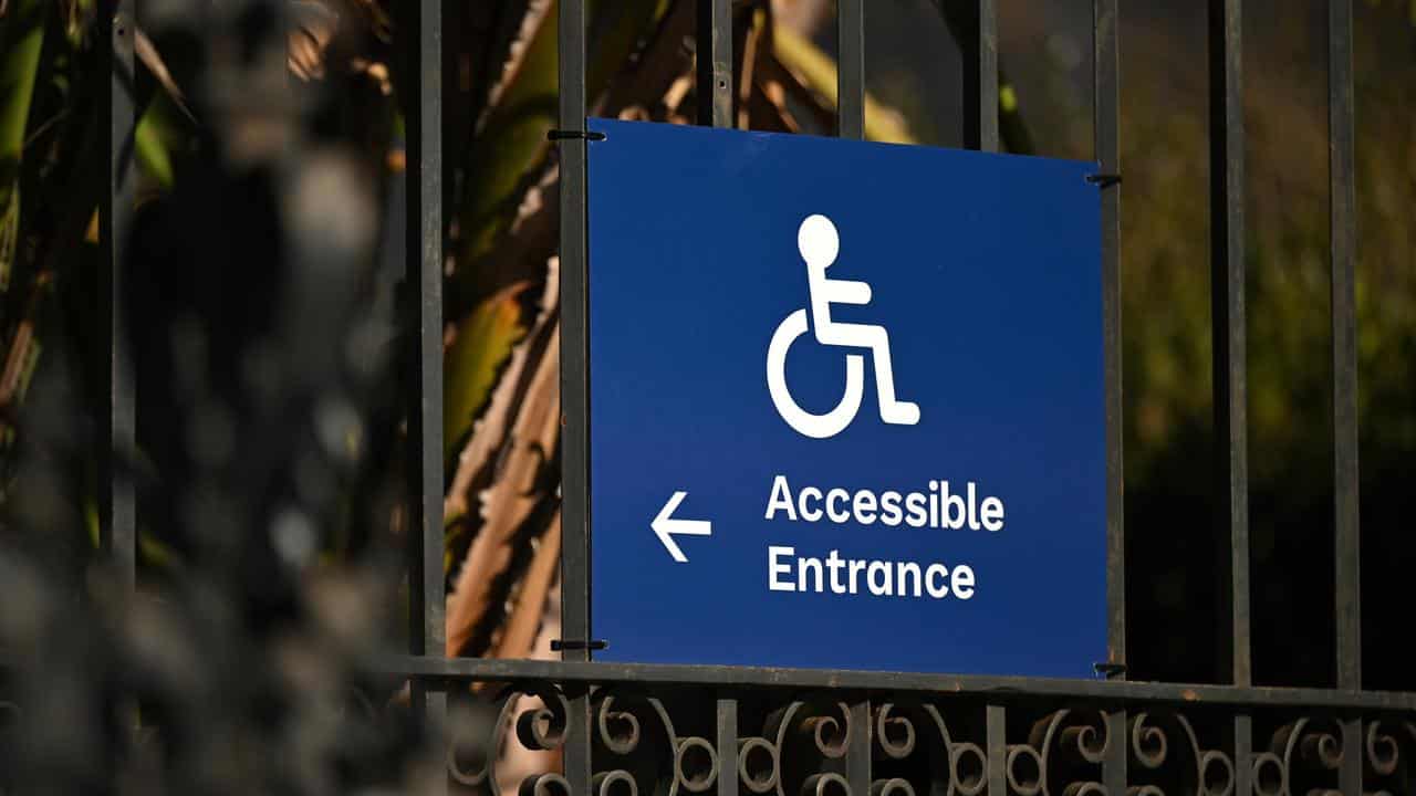 Disability sign.