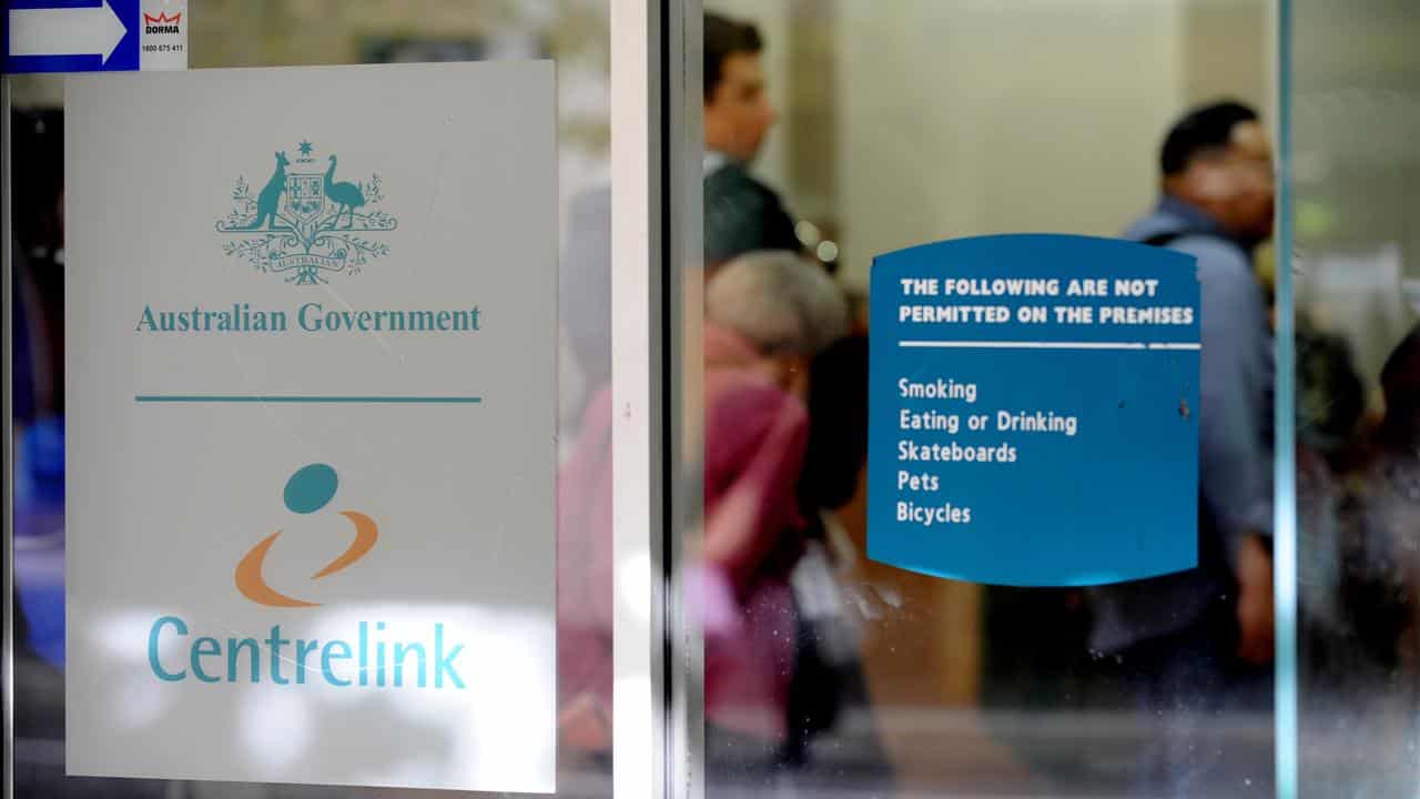 Centrelink office (file image)