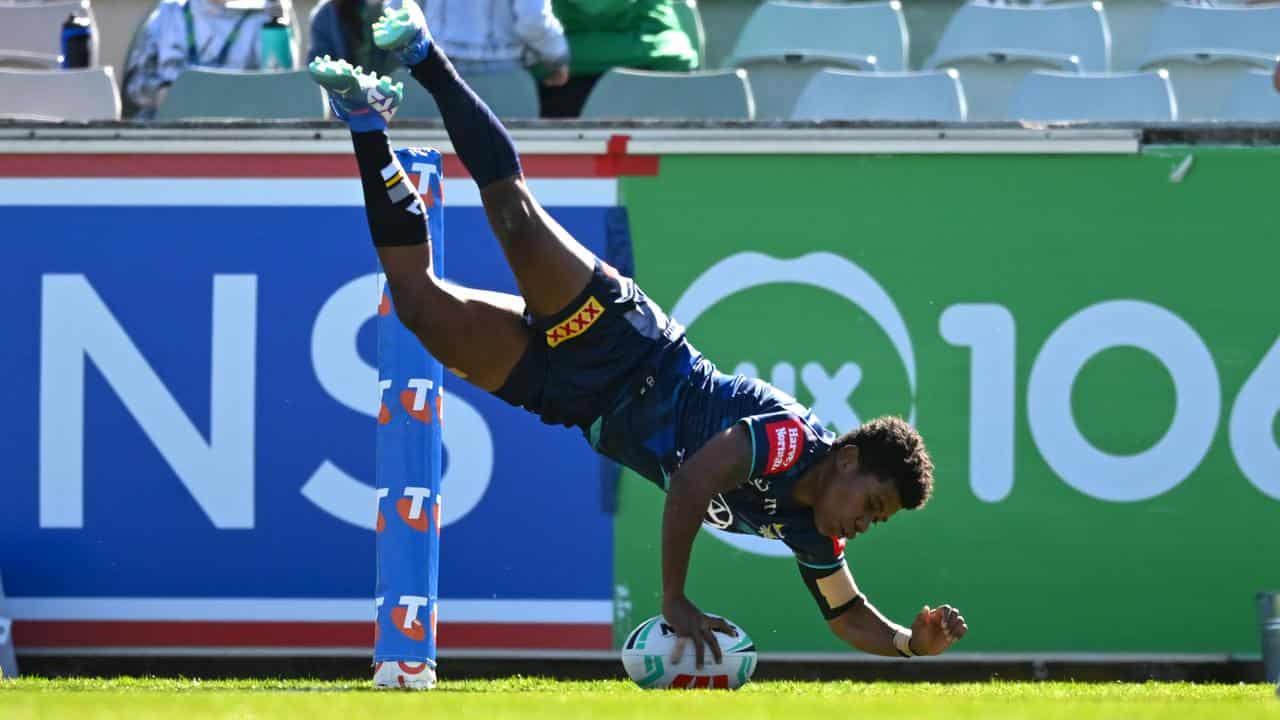 Vitalina Naikore scored two tries for the Cowboys.