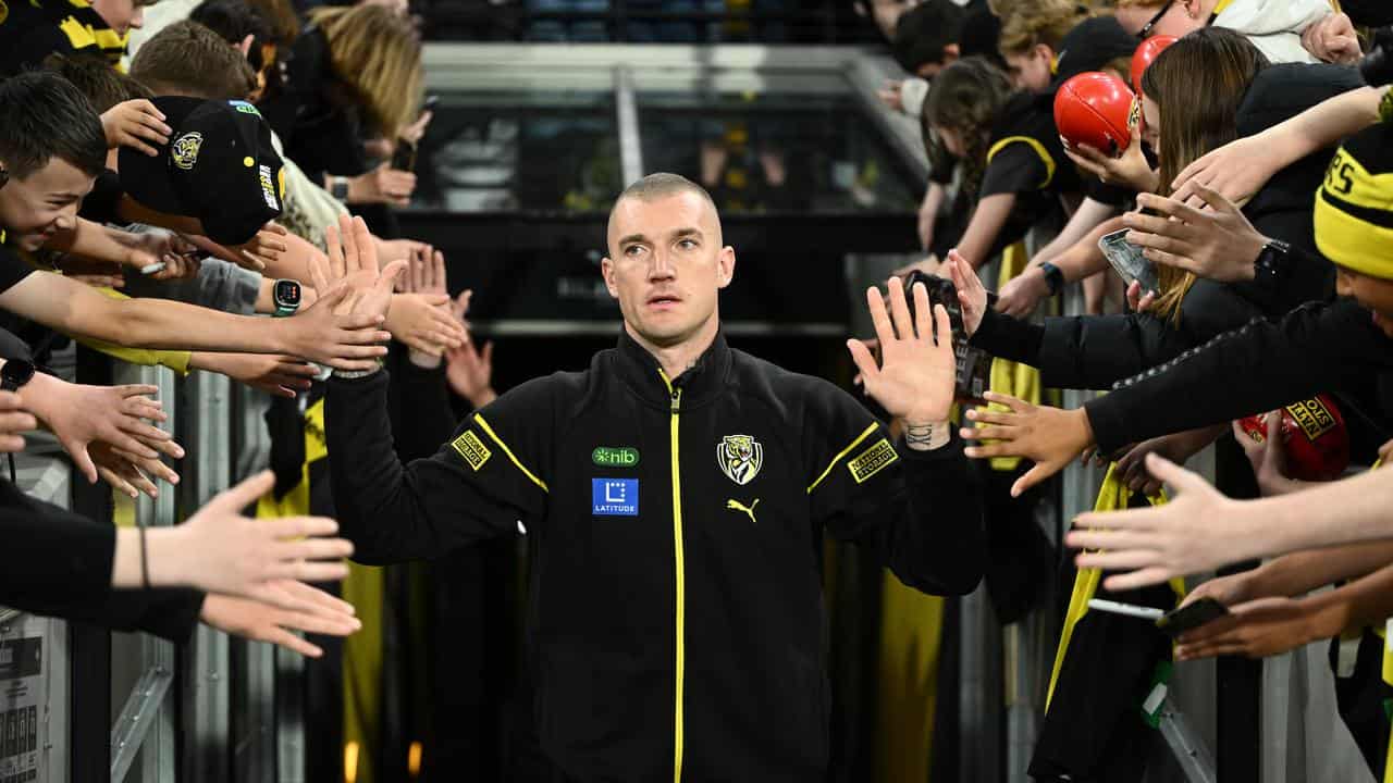 Retiring superstar Dustin Martin.