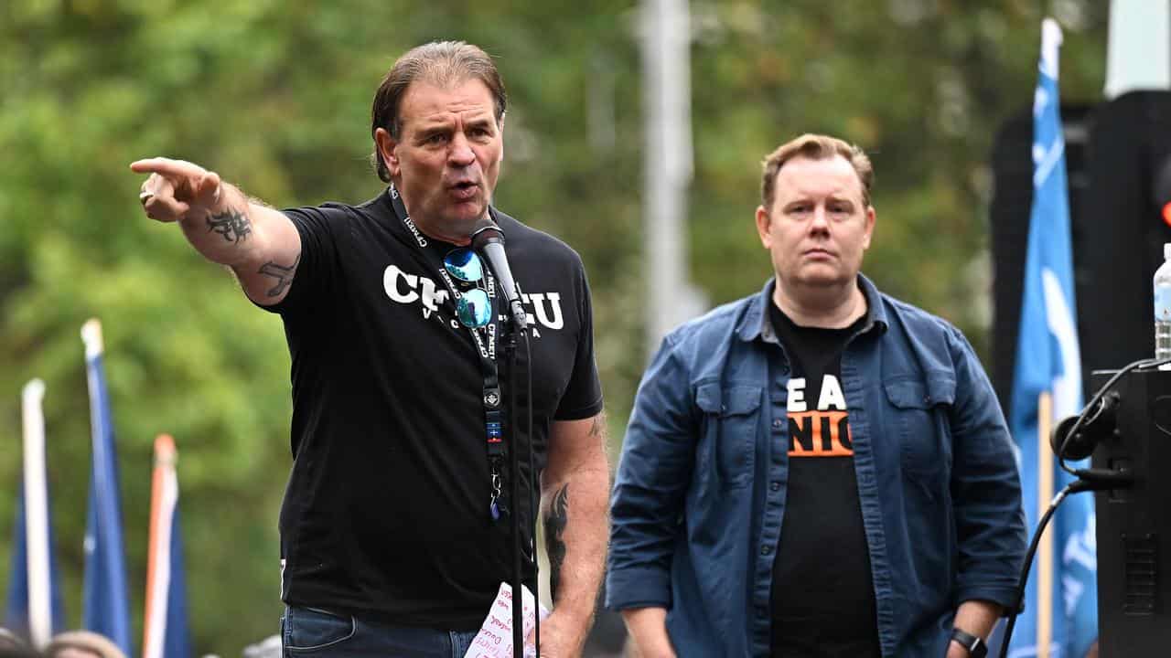 Former CFMEU boss John Setka