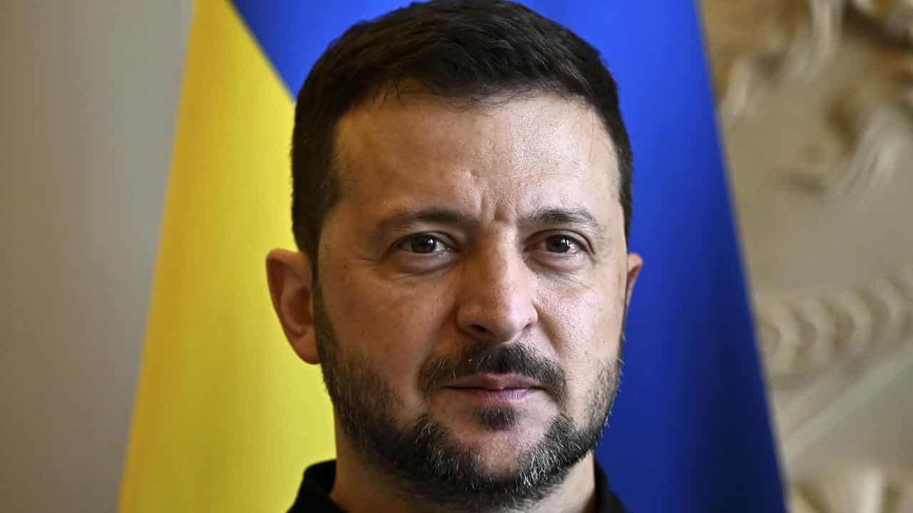 Ukrainian President Volodymyr Zelenskiy