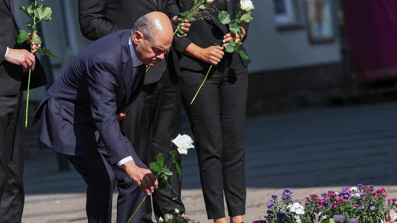 German Chancellor Olaf Scholz