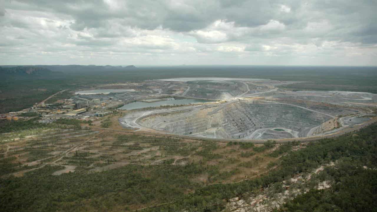 Ranger uranium open cut mine