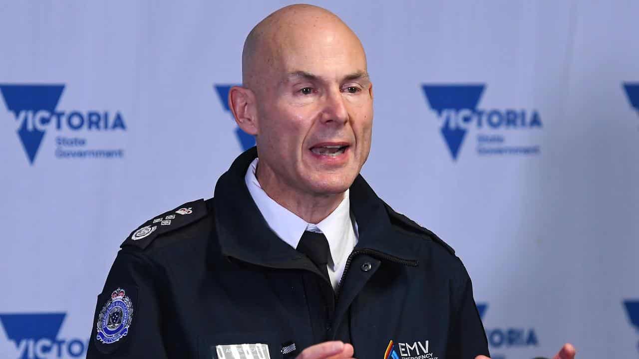 Ambulance Victoria chief executive Andrew Crisp