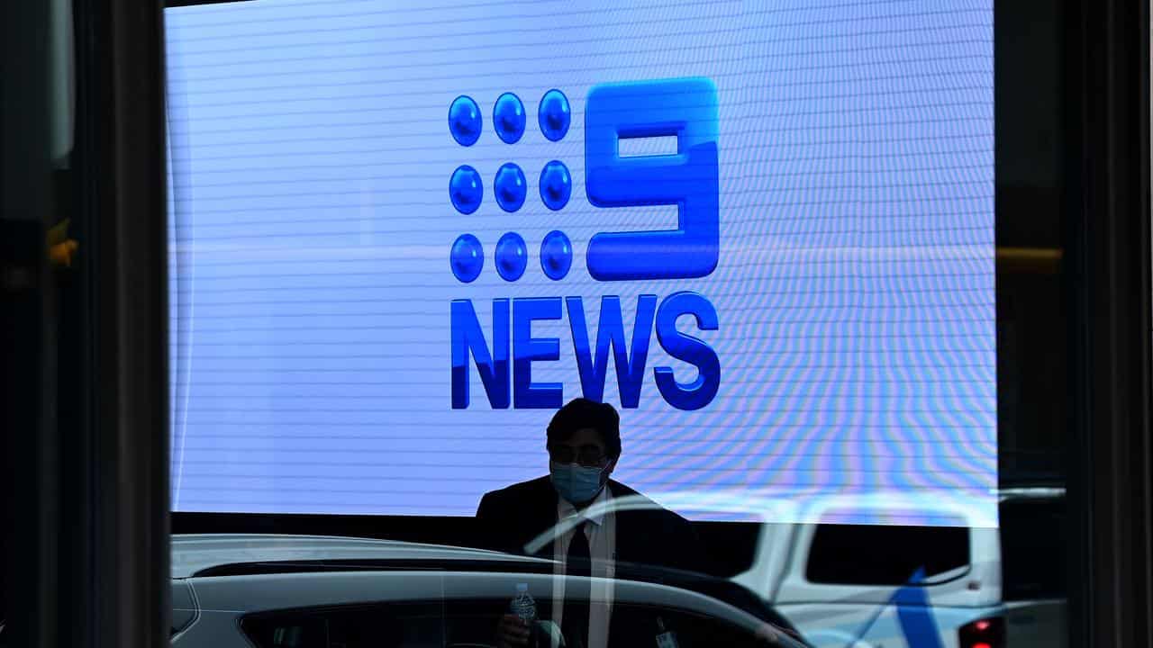 The nine news logo.