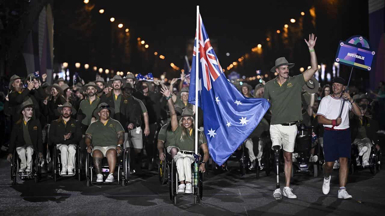 Australian Paralympics delegation.